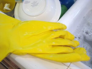 dishwashing gloves
