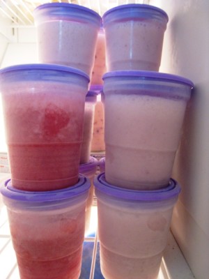Freezer Smoothies