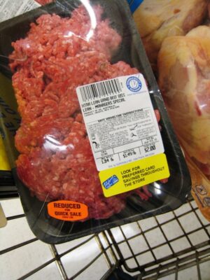 Marked Down Meat