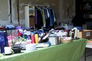 garage sale