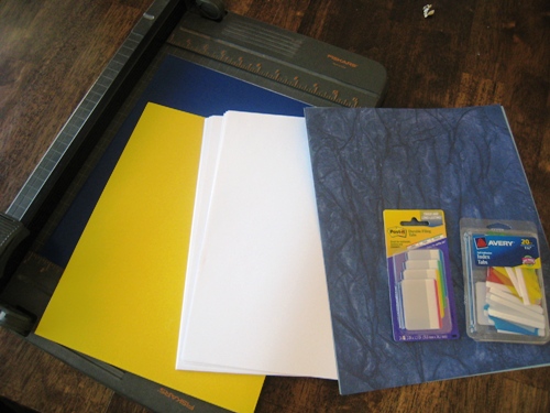 notebook supplies