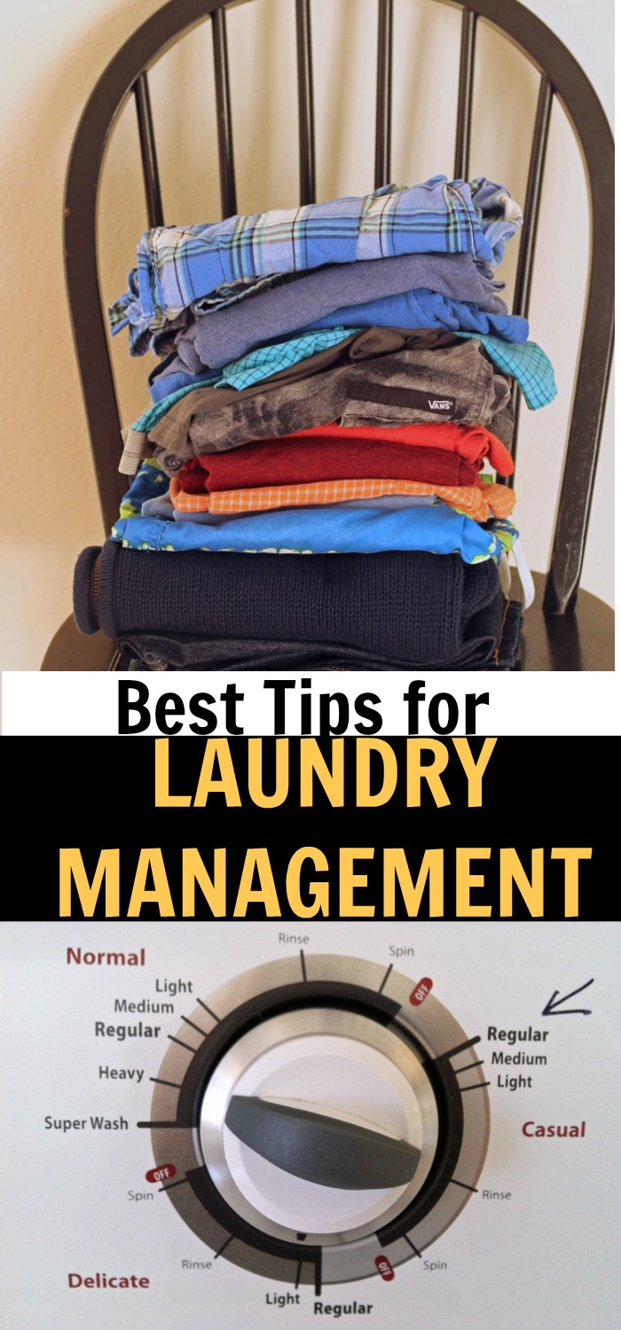 Best Tips for Laundry Management for Families - Life as Mom