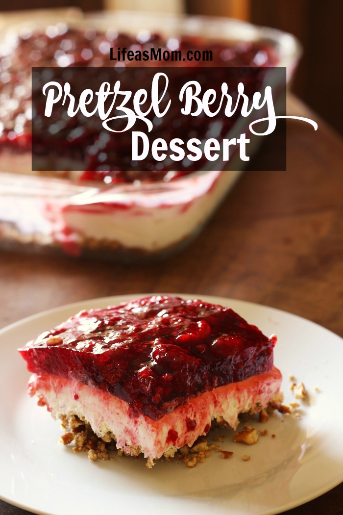 Pretzel Berry Dessert - Good Cheap Eats