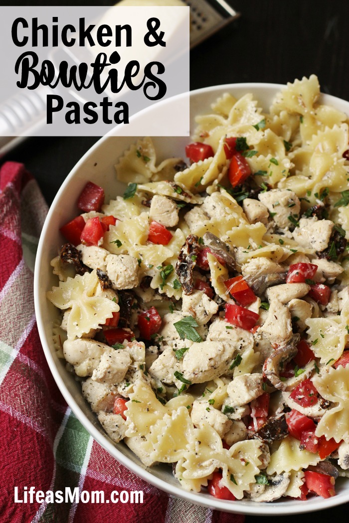 Chicken and Bowties Pasta | Life as Mom