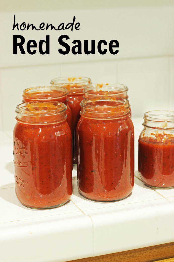 Homemade Red Sauce with Meats Life as Mom