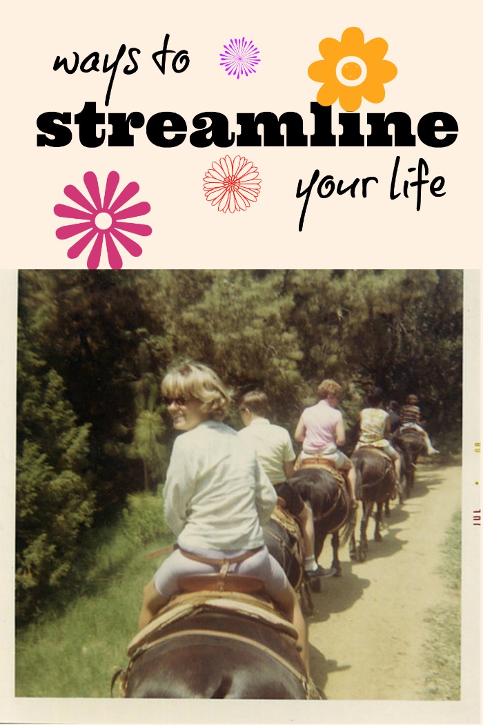 Ways to Streamline Your Life | Life as Mom