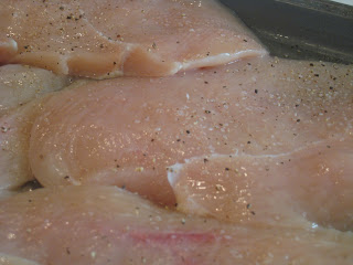 A close up of chicken cutlets