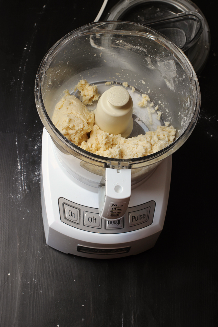 cookie dough in food processor