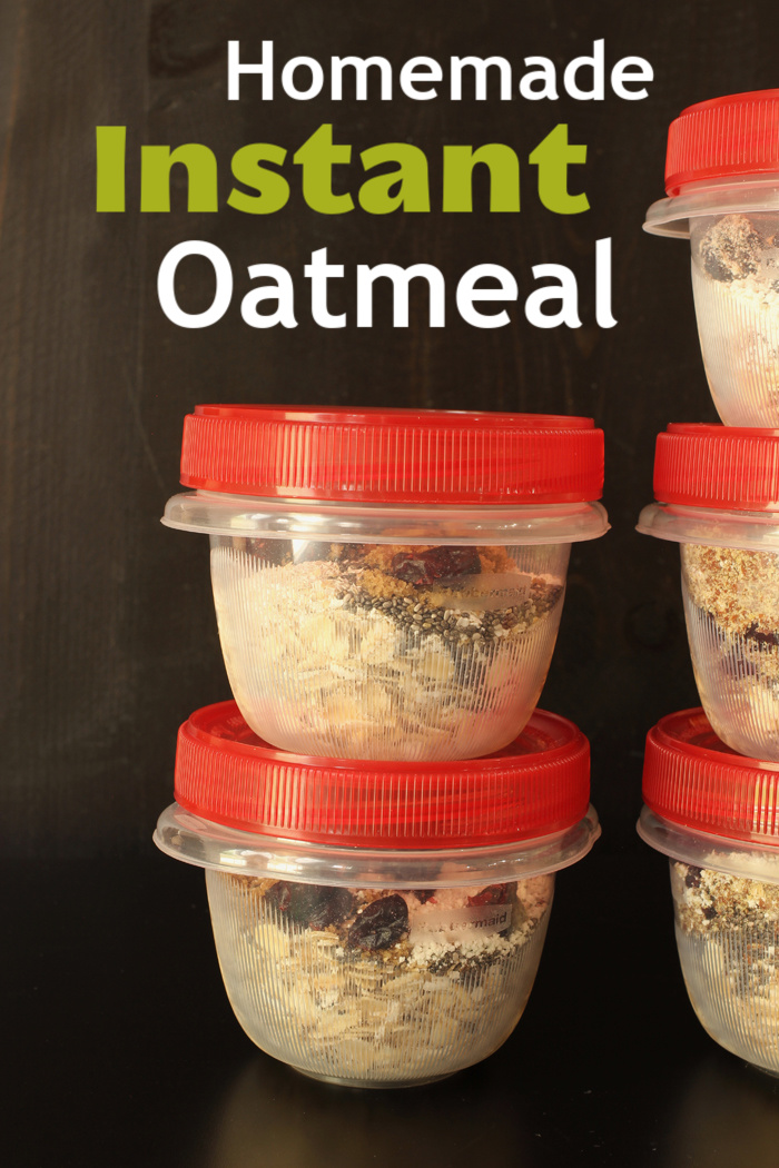 Homemade Instant Oatmeal - Not from a Packet - Sungrown Kitchen