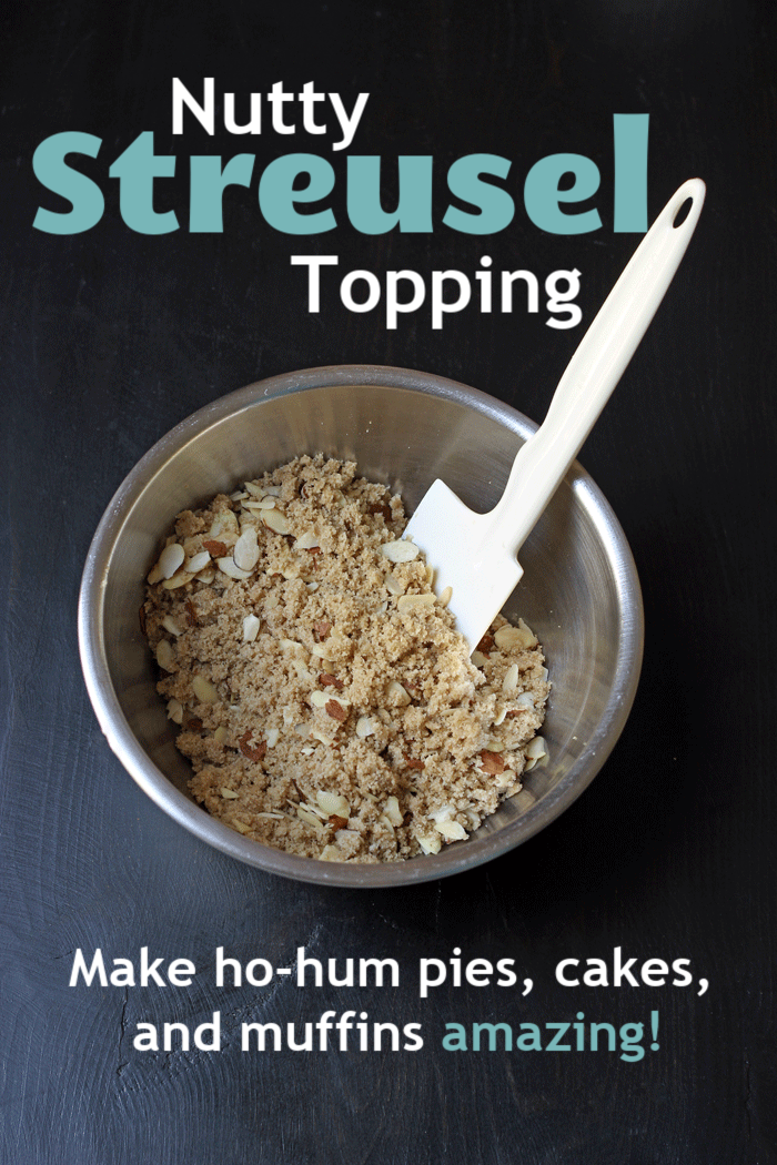 Nutty Streusel Topping for Muffins, Cakes, and Pies