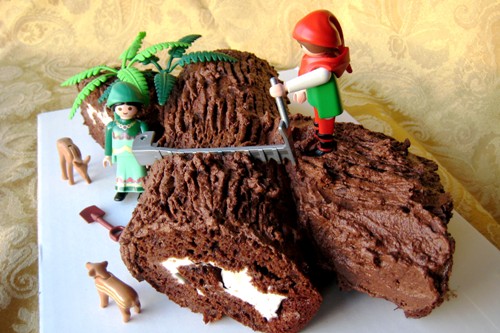 My Easy Yule Log Cake Hack Requires Zero Baking