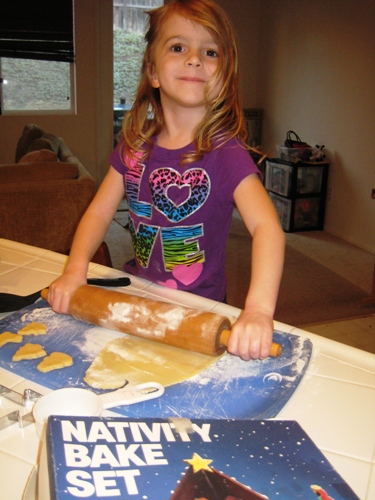 Make Jesus Cookies with a Nativity Bake Set