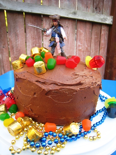 Captain Jack - Pirates of the Caribbean Cake