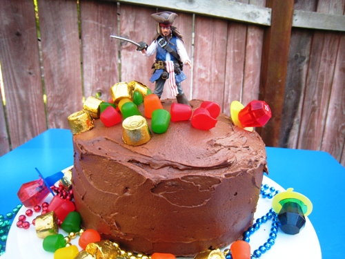 Captain Jack – Pirates of the Caribbean Cake