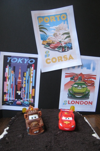 A Cars 2 Birthday Cake & Easy Party Ideas