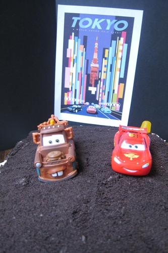 Cars 2 Birthday Cake