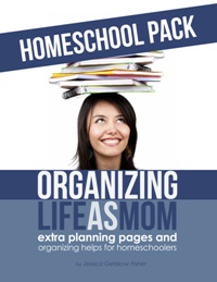 cover image of homeschool planning pack.