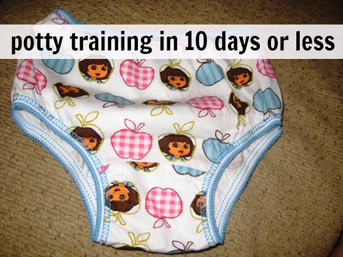 Potty Training in 10 Days or Less