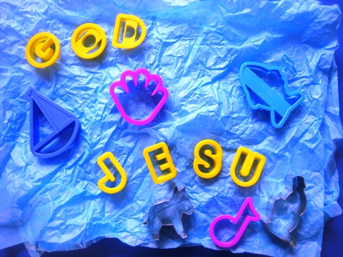 Jesus cookie cutters