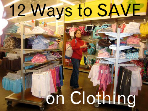 12 Ways to Save on Clothing