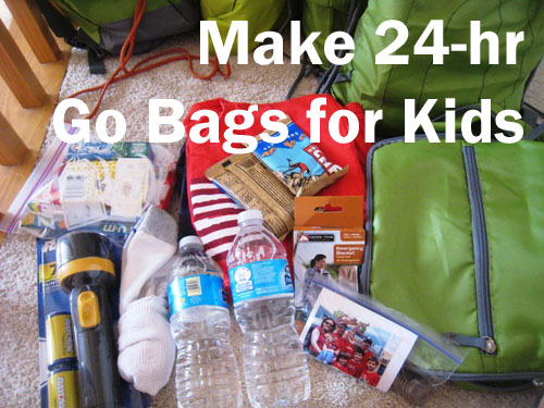 Preparing an Emergency Go Bag for Kids