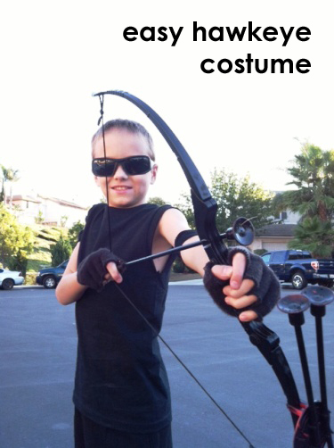 Last Minute Costume Idea: Hawkeye from the Avengers