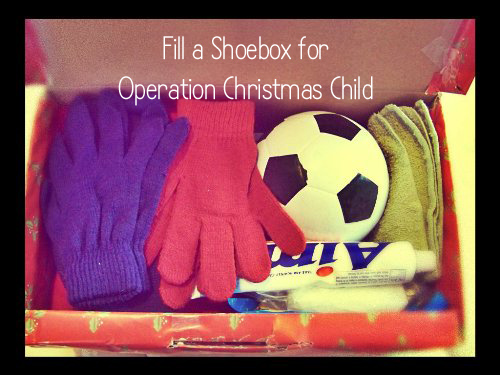 Ideas/Deals for OCC shoeboxes on a budget!