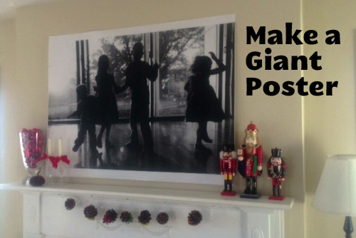 DIY on a Dime: Make a Giant Poster