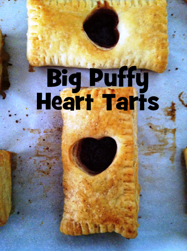 DIY on a Dime: Big Puffy Heart Tarts