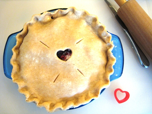 Put a little heart into it pie