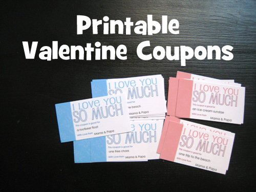 Valentine Coupons