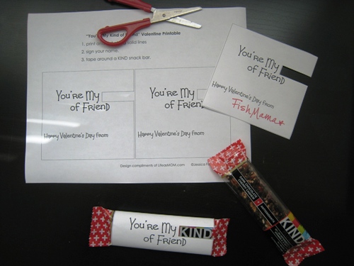 DIY on a Dime: You’re My KIND of Friend Valentine Printable