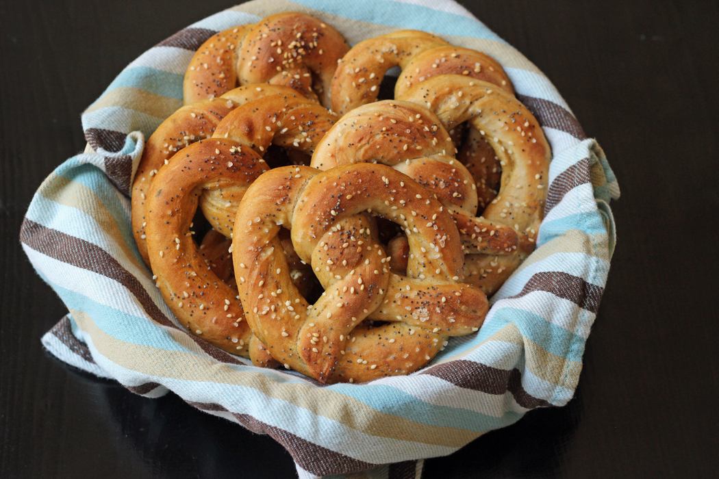 Garlic Herb Pretzels to Make Your Bread Basket More Exciting