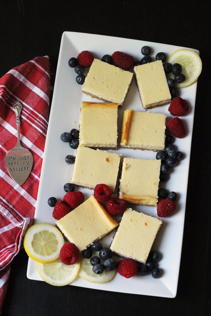 Honey Lemon Cheesecake Bars | Life as Mom