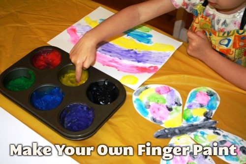 How to Make Finger Paint for Kids