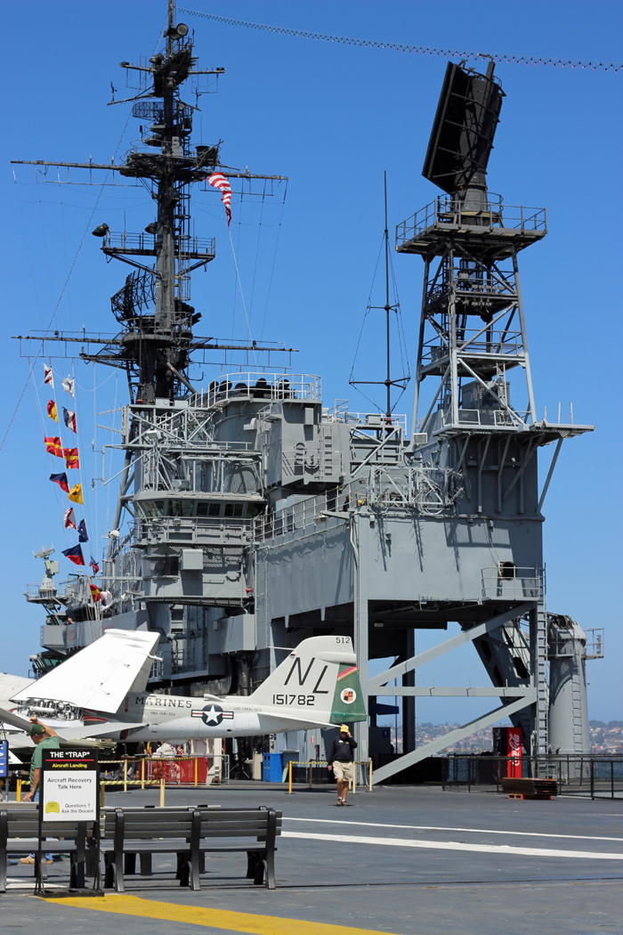 the uss midway in san diego.