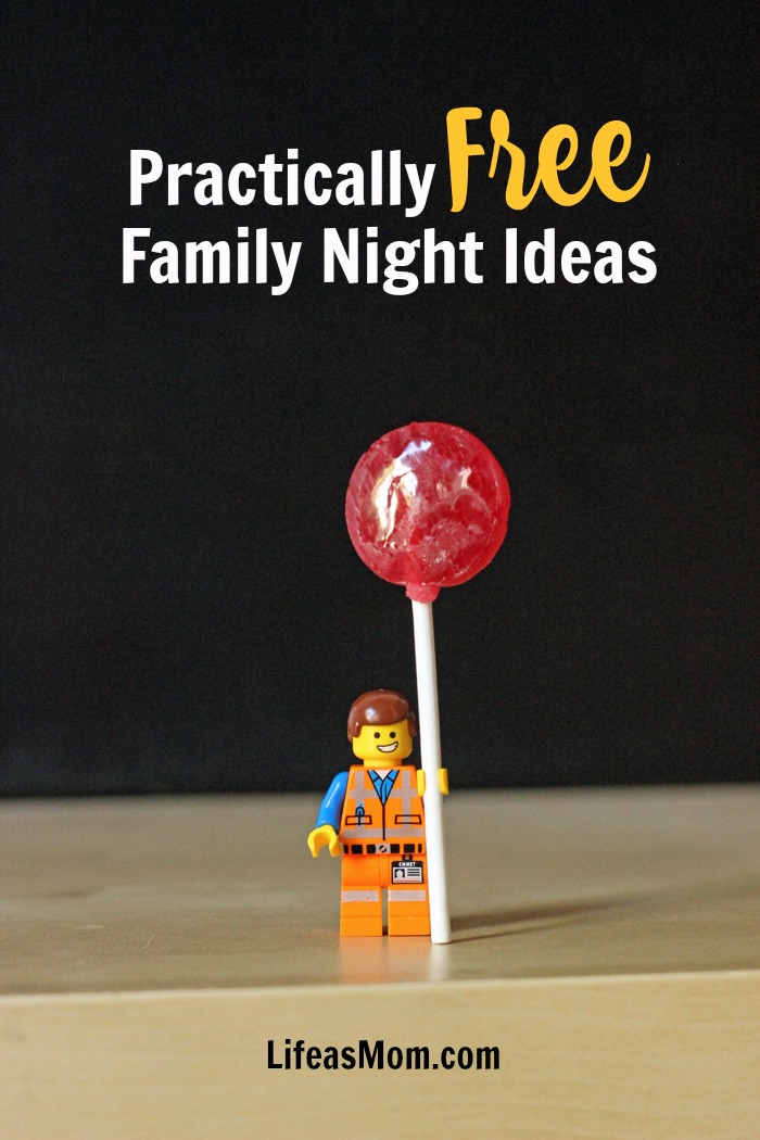 Practically Free Family Night Ideas | Life as Mom