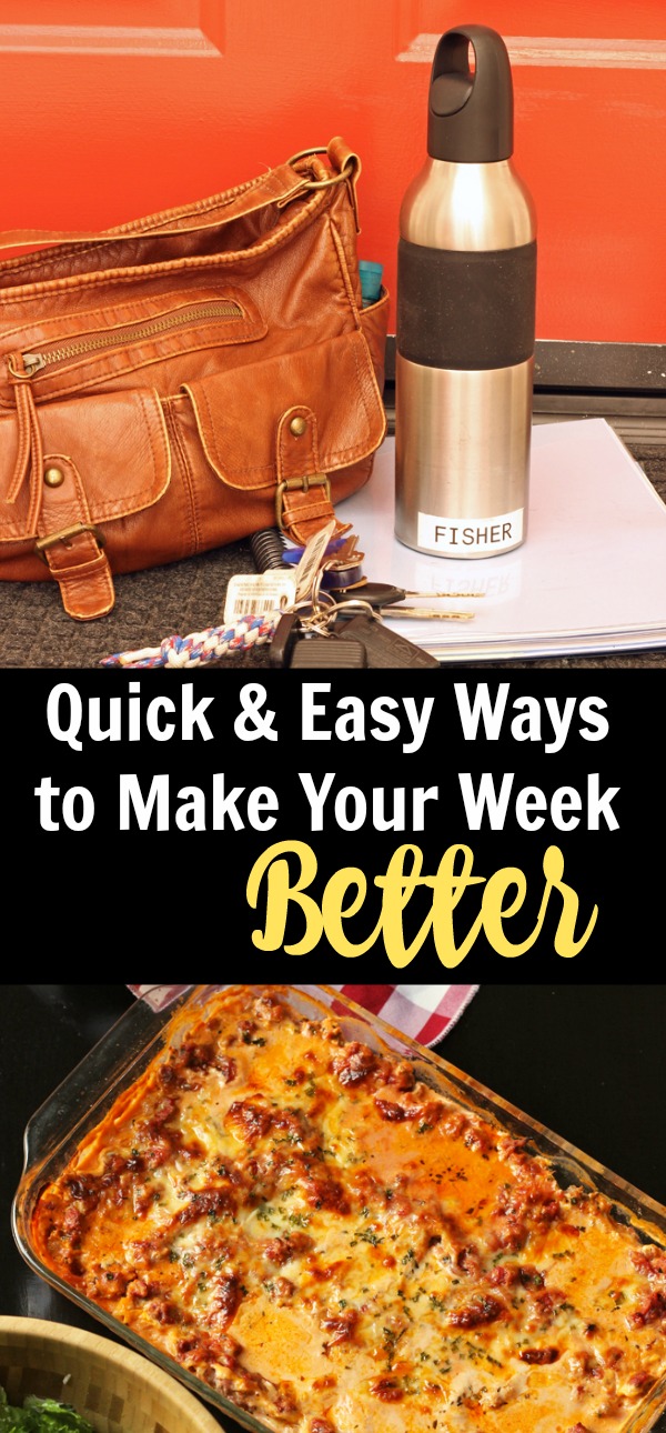 9 Quick & Easy Ways to Make Your Week Better | Life as Mom