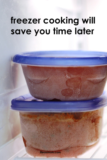 Freezer Cooking Will Save You Time