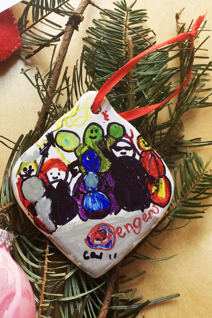 Ceramic Ornaments that Kids Can Decorate