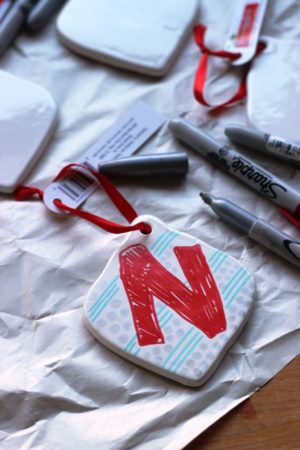 Ceramic Ornaments that Kids Can Decorate Tree Ornaments