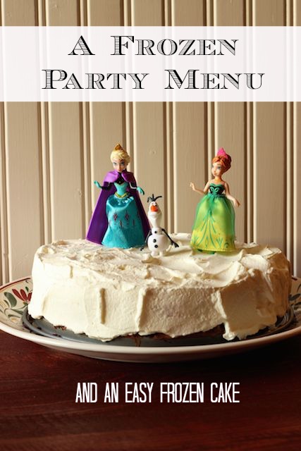 Disney Frozen Cake Recipe is a Perfect Frozen Themed Idea - Easy Family  Recipe Ideas