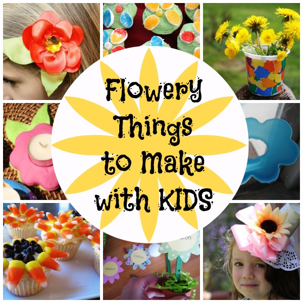 Flowery Things to Make with Kids| Flower Hat Tutorial