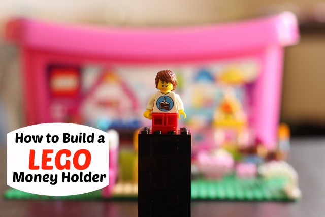 How to Build a Lego Money Holder - Create a fun Lego money holder for gifting cash for birthdays, graduation, and Christmas. It is amazingly simple.