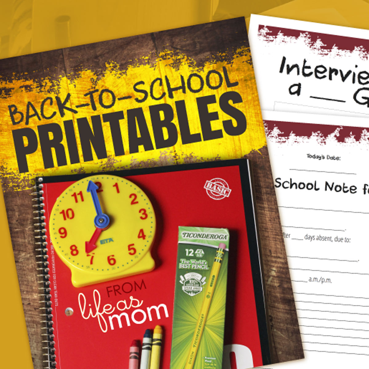 Free Printables for Back to School