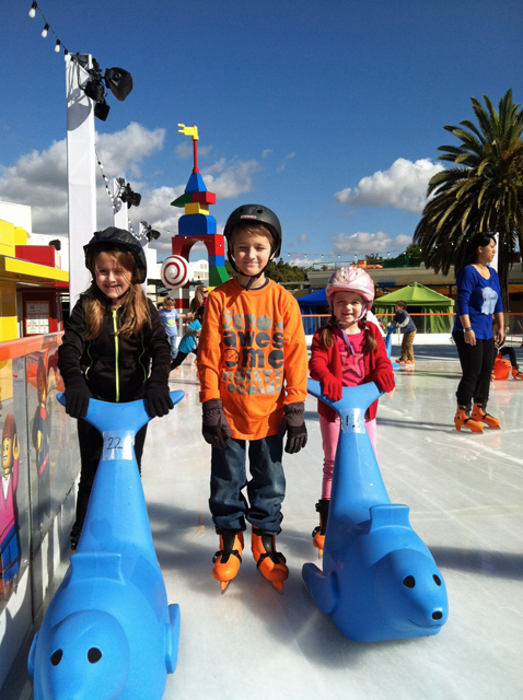 Holiday Snow Days at Legoland - Legoland has snow and skating available as part of their holiday festivities.  Plus, if you visit the park between now and January 4, 2015, you can get a free return ticket.