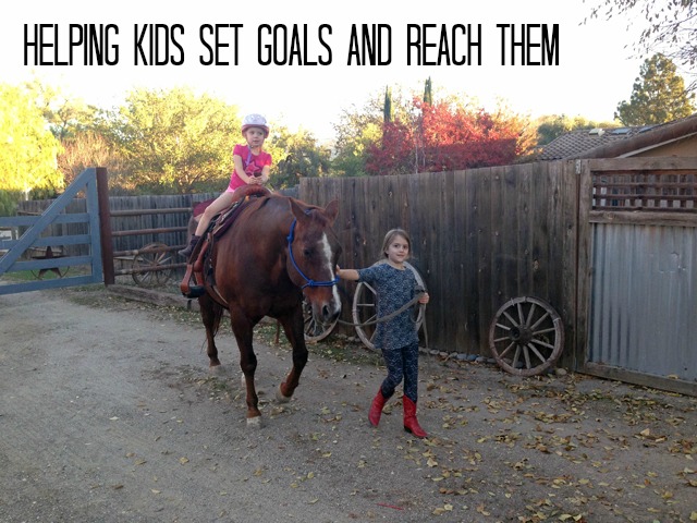 Helping Kids Set Goals and Reach Them - If we teach our kids to set goals and help them accomplish them now, we give them a huge head start on life.