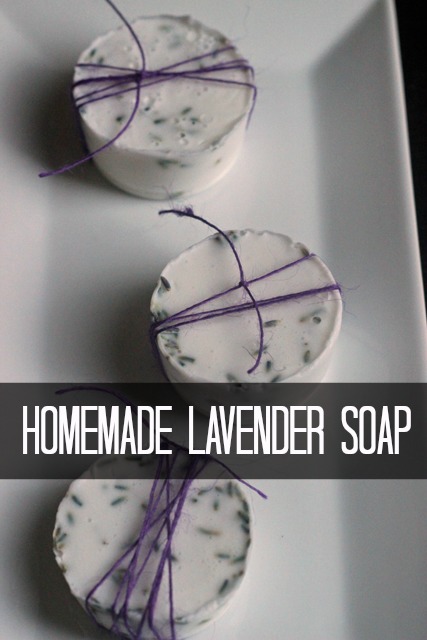 Make Lavender Soap Homemade