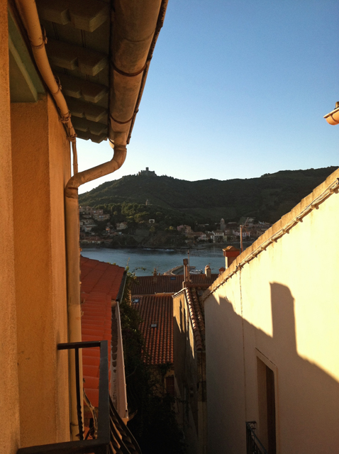 view of collioure fort