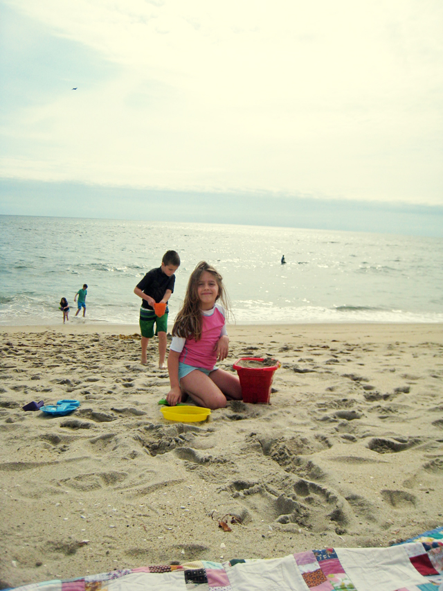 summer beach girl